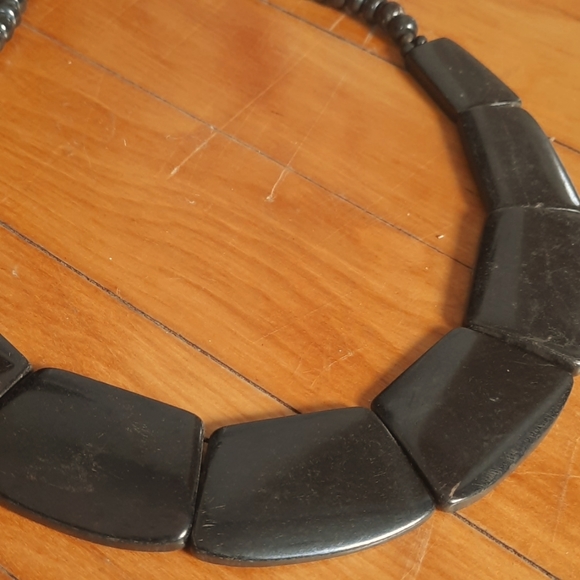 Vintage Bone Tile Necklace - Picture 3 of 6